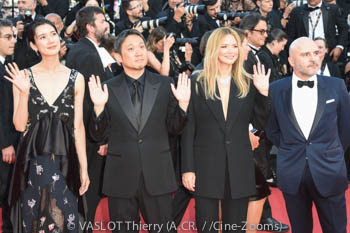 Tao Okamoto, Ryûsuke Hamaguchi, Virginie Efira, David Gauquié