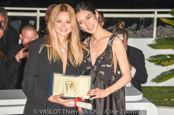 Virginie Efira, Tao Okamoto (Prix d'Interprétation Féminine)
