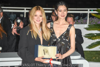 Virginie Efira, Tao Okamoto (Prix d'Interprétation Féminine)