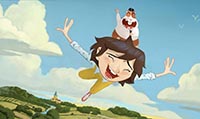 LA FILLE DANS LES NUAGES LA FILLE DANS LES NUAGES